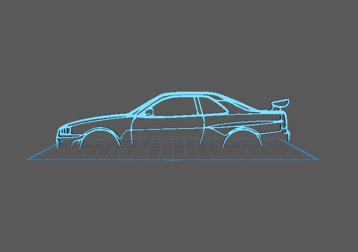 Nissan - Skyline Wall Art